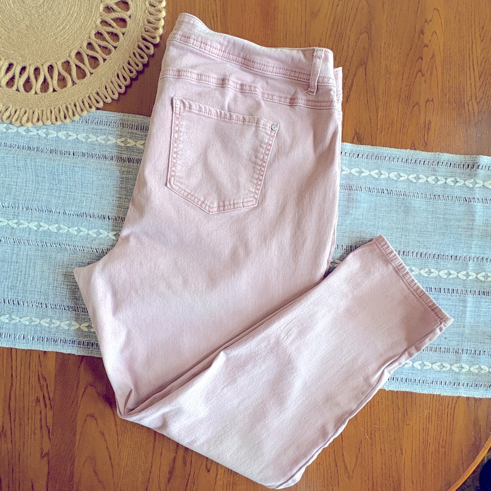Light Pink Women's Jean Jeggings